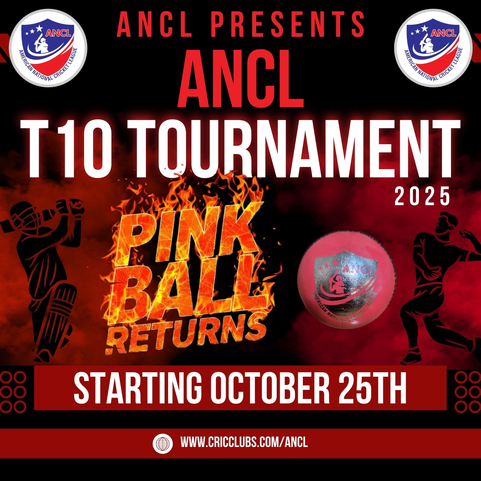 American - 🌟 Get Ready for Fireworks! 🌟 ANCL T10 Tournament 2025 🎉 Set ...