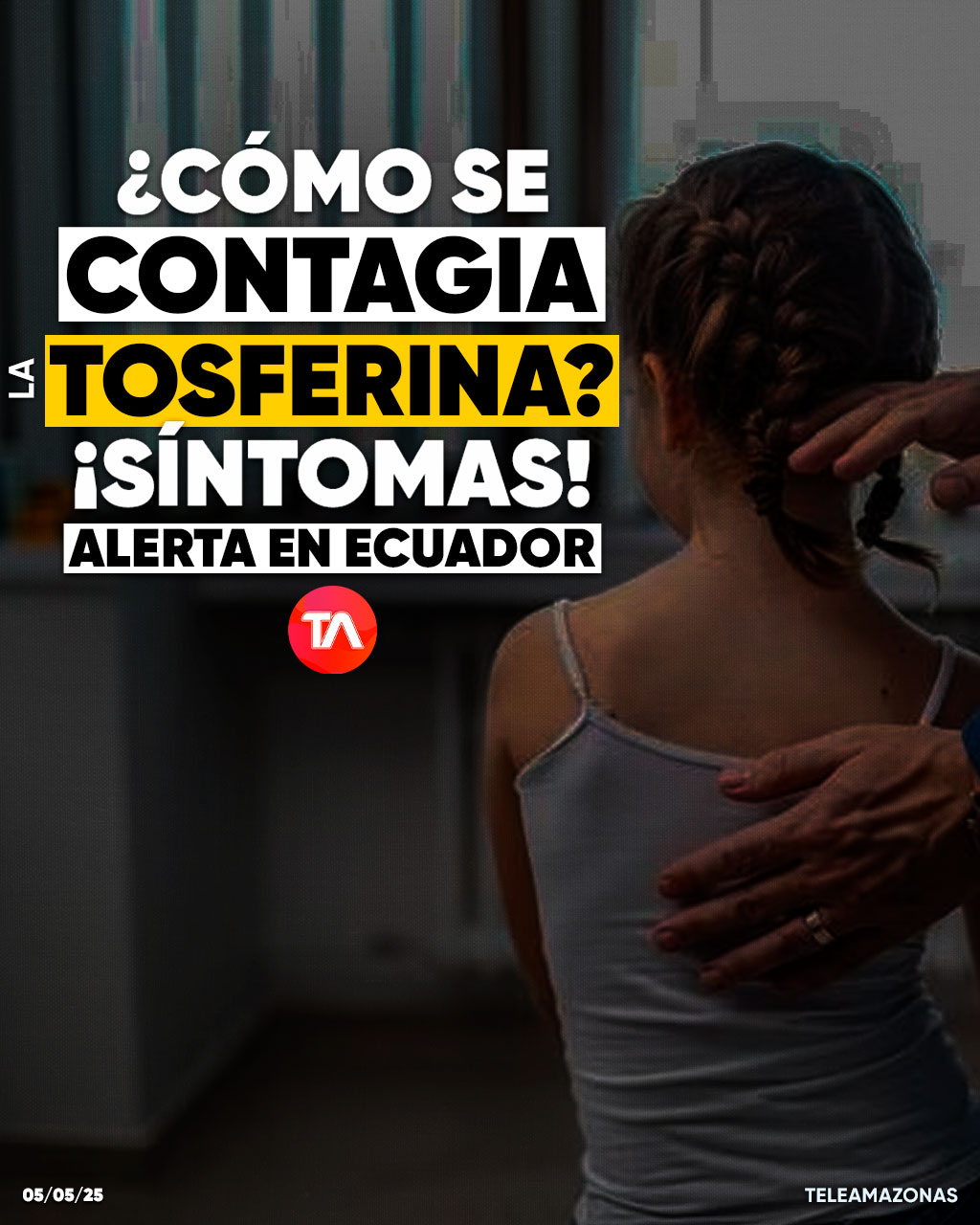 Teleamazonas - #SALUD | ⚠️🦠 ¿Qué es la tosferina, cómo se contagia y ...
