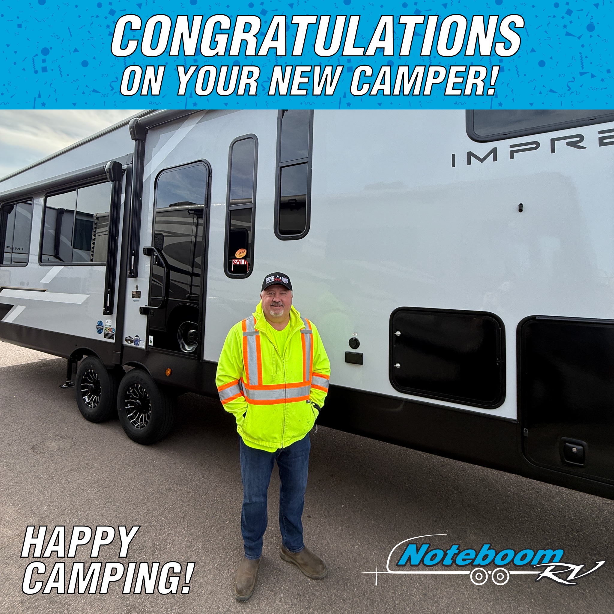 Noteboom - Congratulations to Rob on your purchase of the 2025 ...