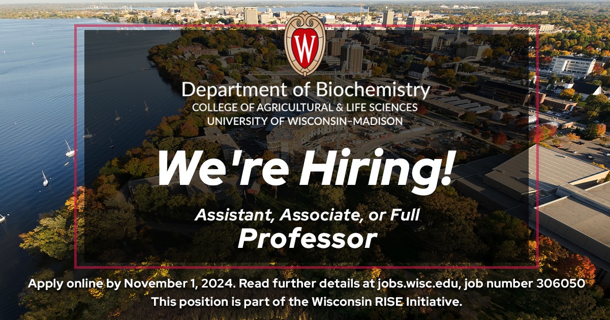 University Of Wisconsin-Madison Department Of Biochemistry | Madison WI