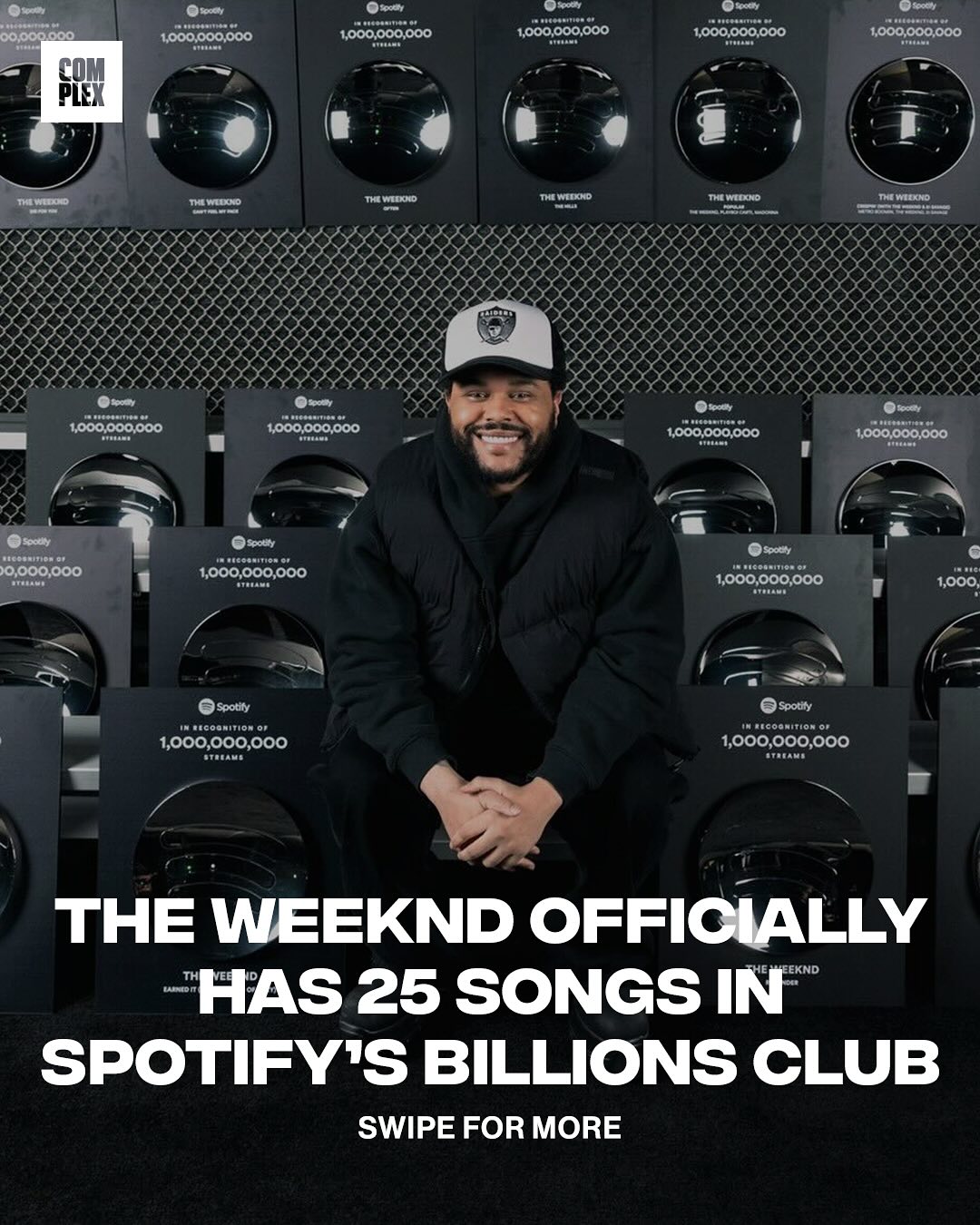 Complex - The Weeknd stays breaking records. 📈 He... | Facebook