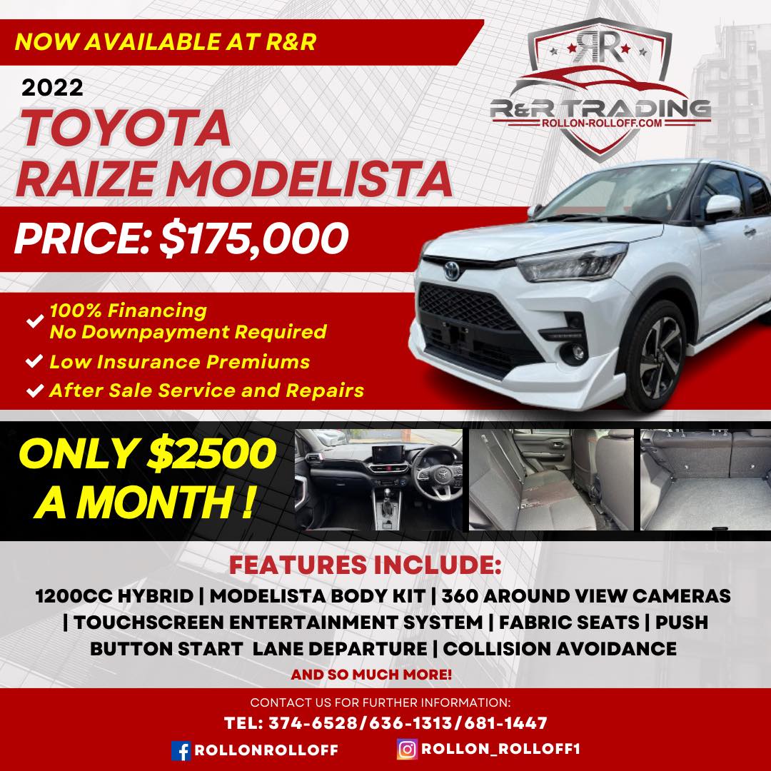 R&R Trading - Drive in Style with the 2022 Toyota Raize... | Facebook
