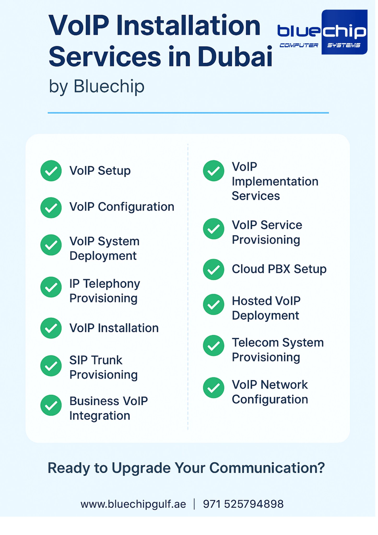 Bluechip Computer Systems LLC | Dubai