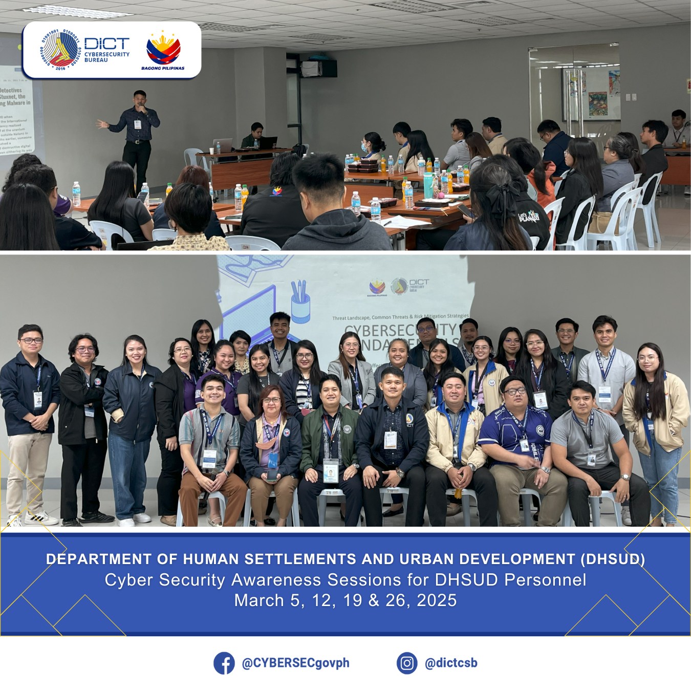 The Department of Human Settlements... - DICT Cybersecurity | Facebook