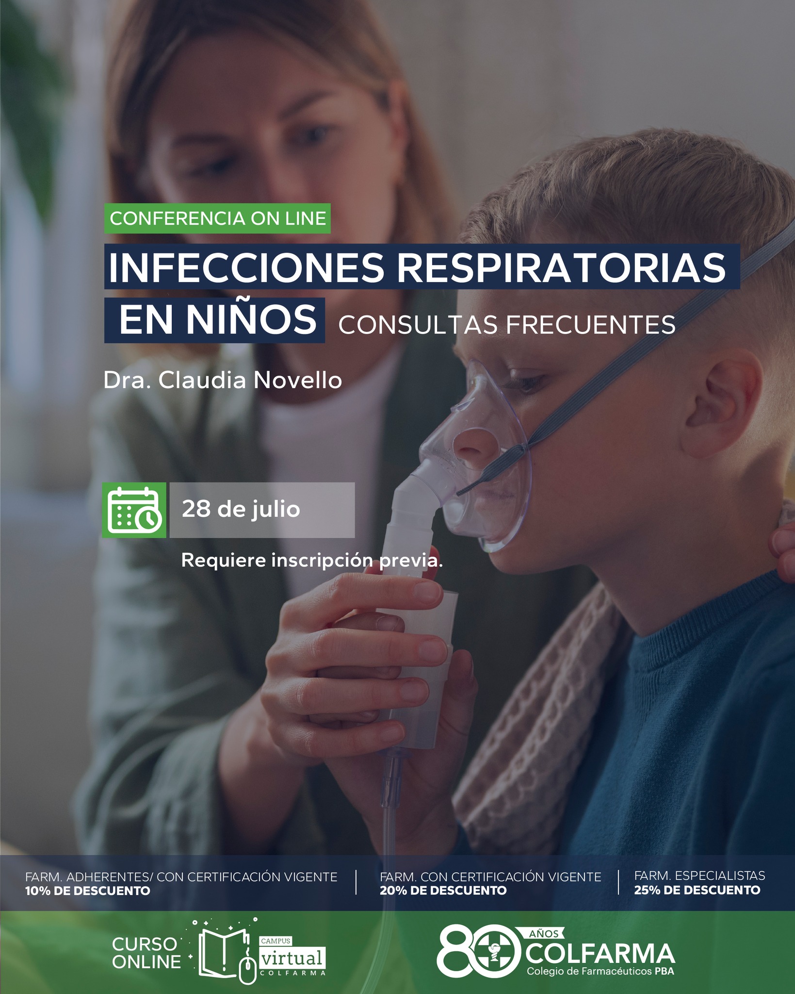 Colegio - #ConferenciaOnline del #CampusVirtual INFECCIONES ...