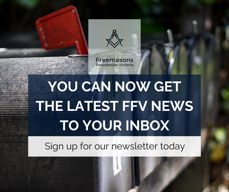 One way you can support... - Freemasons Foundation Victoria | Facebook