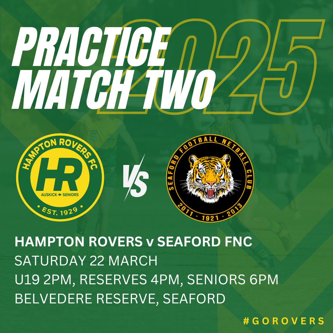 Hampton - Get down to Belvedere Reserve in Seaford this Saturday as the ...