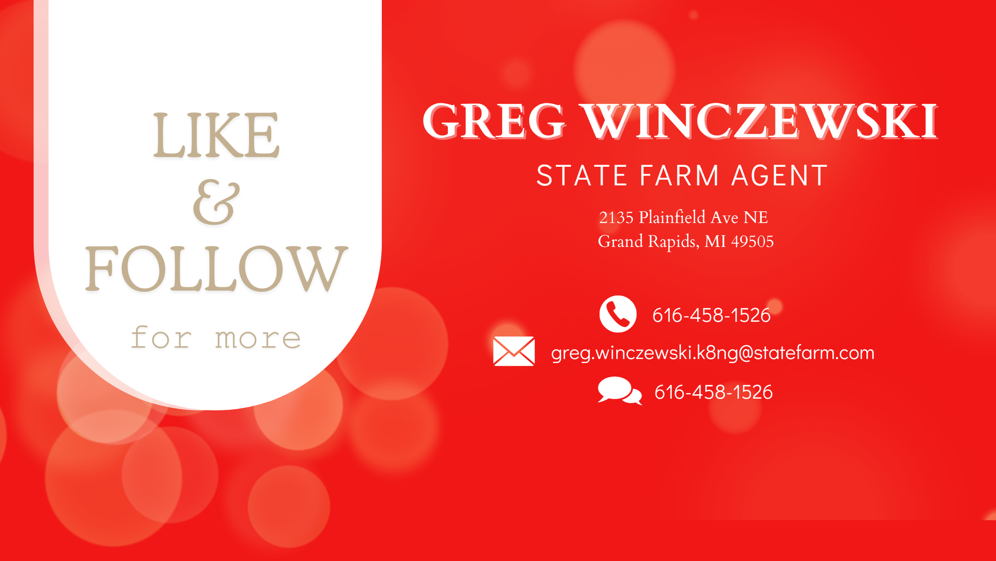 Greg Winczewski- State Farm Agent | Grand Rapids MI