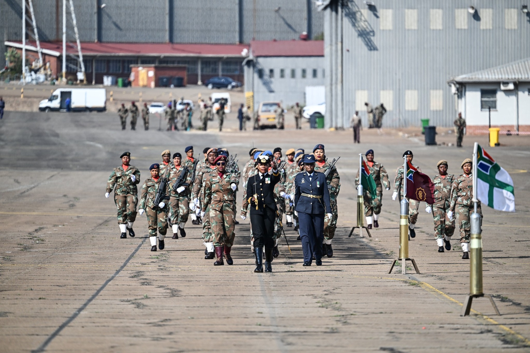 SA - The SA National Defence Force Women’s Parade serves as a platform ...