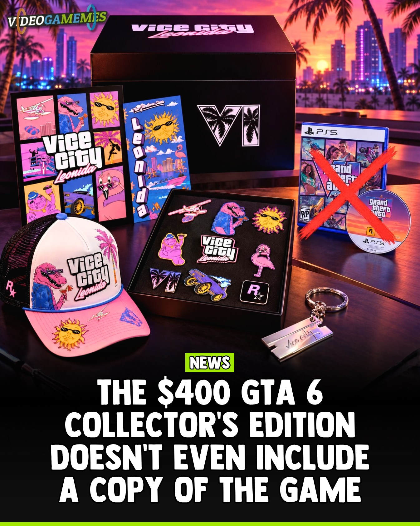 Even at $399.99, Rockstar's premium GTA 6 Collector's Box does not