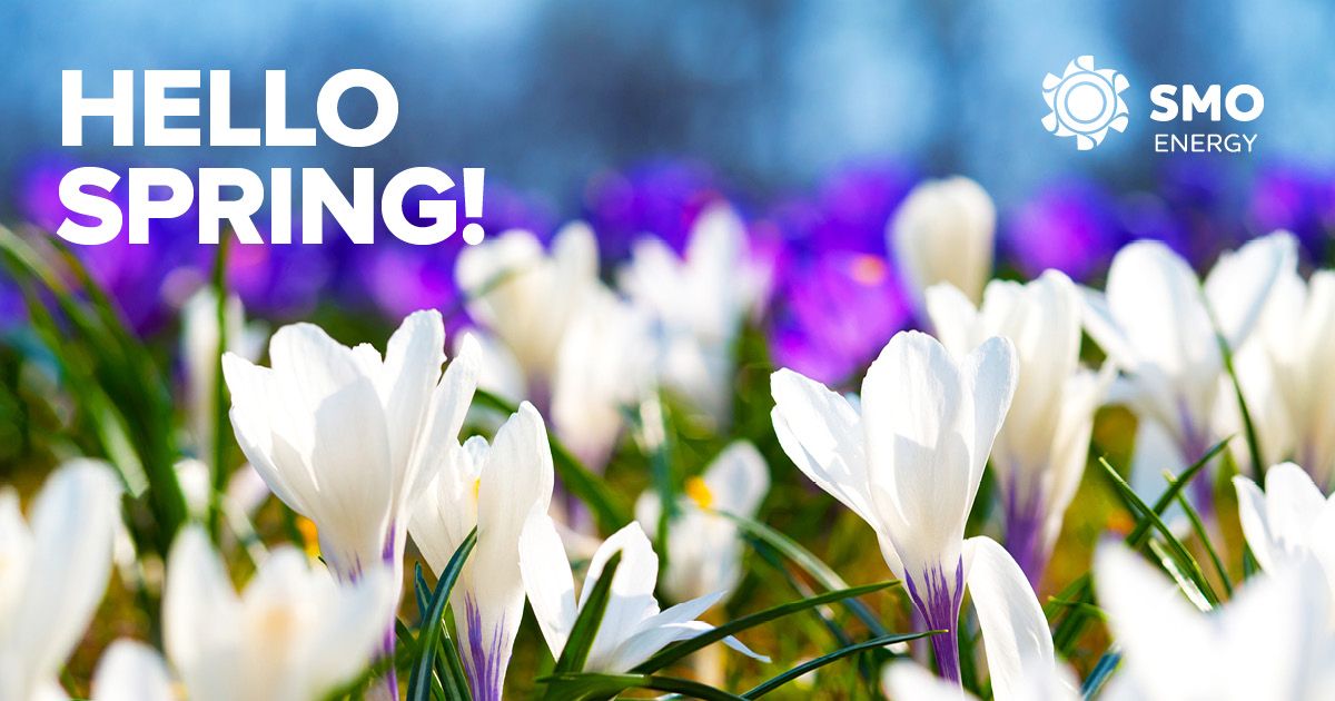 SMO - Welcome spring! It's officially the first day of the season ...