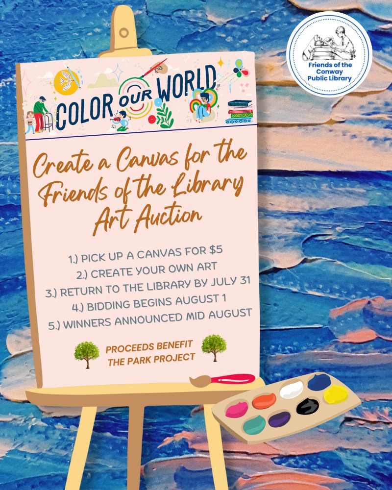 For the upcoming Color Our World... - Conway Public Library | Facebook