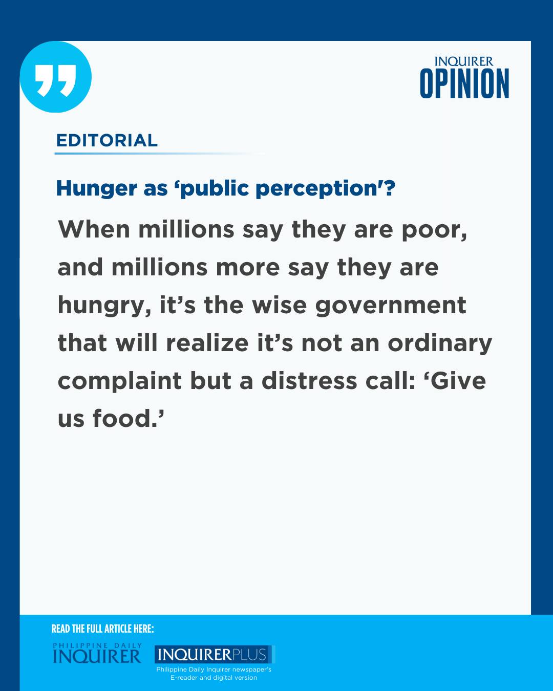 INQUIRER.net - Today's Inquirer Editorial (Apr. 22, 2025). Visit http ...