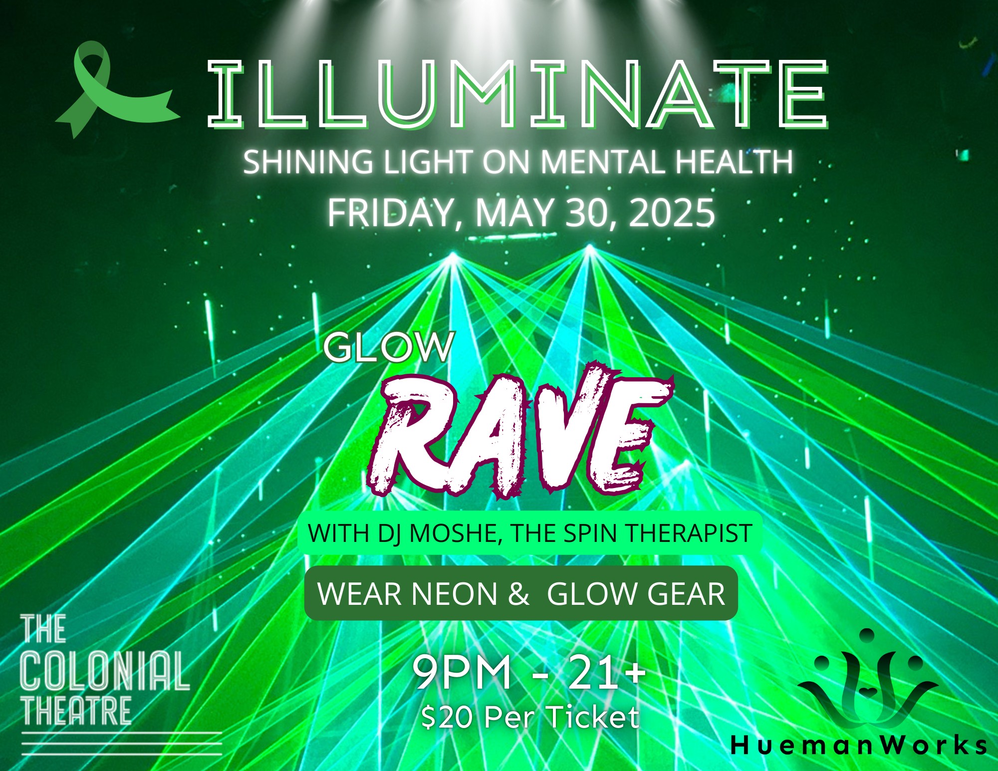 🌟 Illuminate: Glow Rave 🌟 Get... - The Colonial Theatre | Facebook