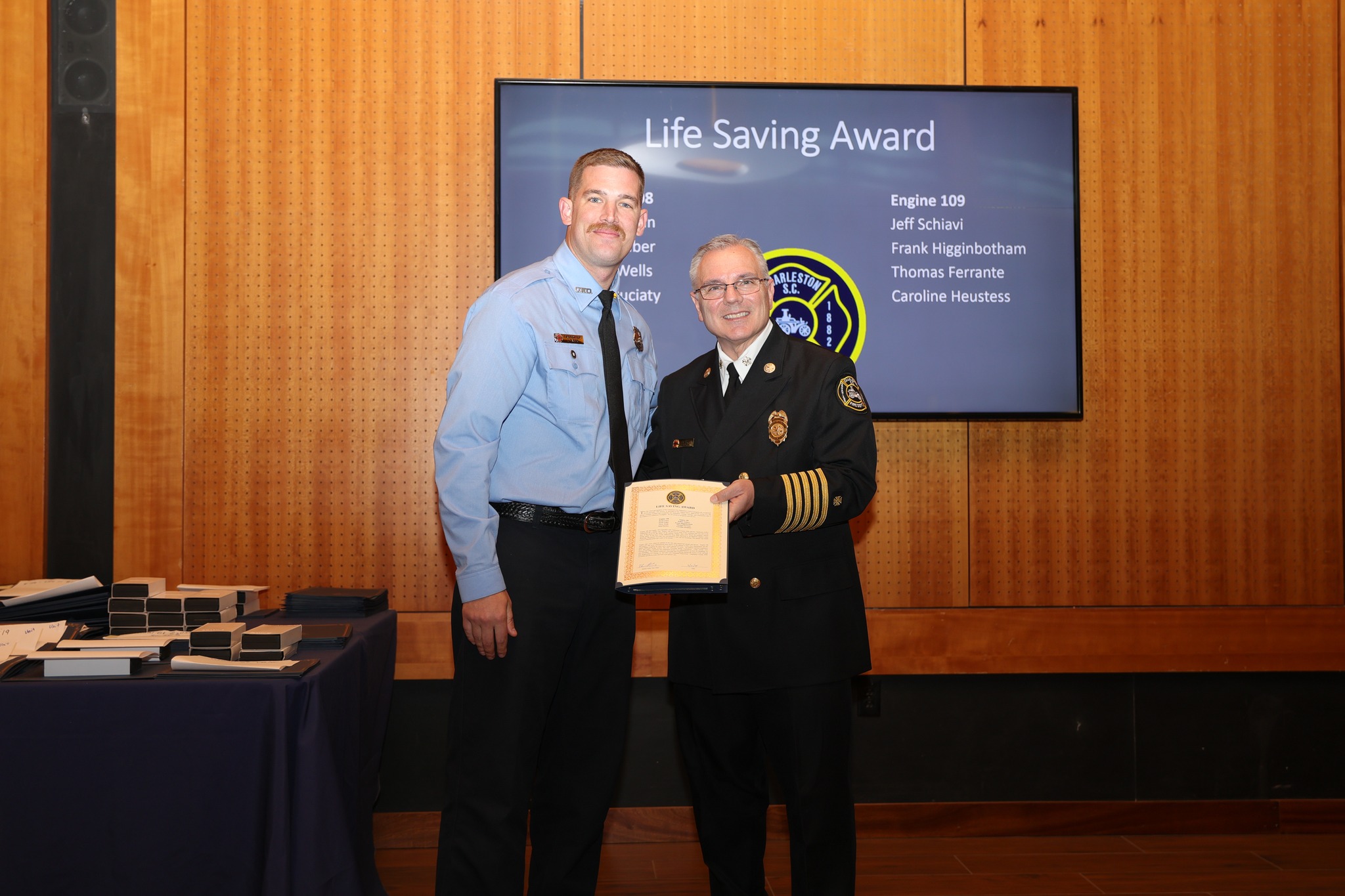 Congratulations to Engine 108... - Charleston Fire Department | Facebook