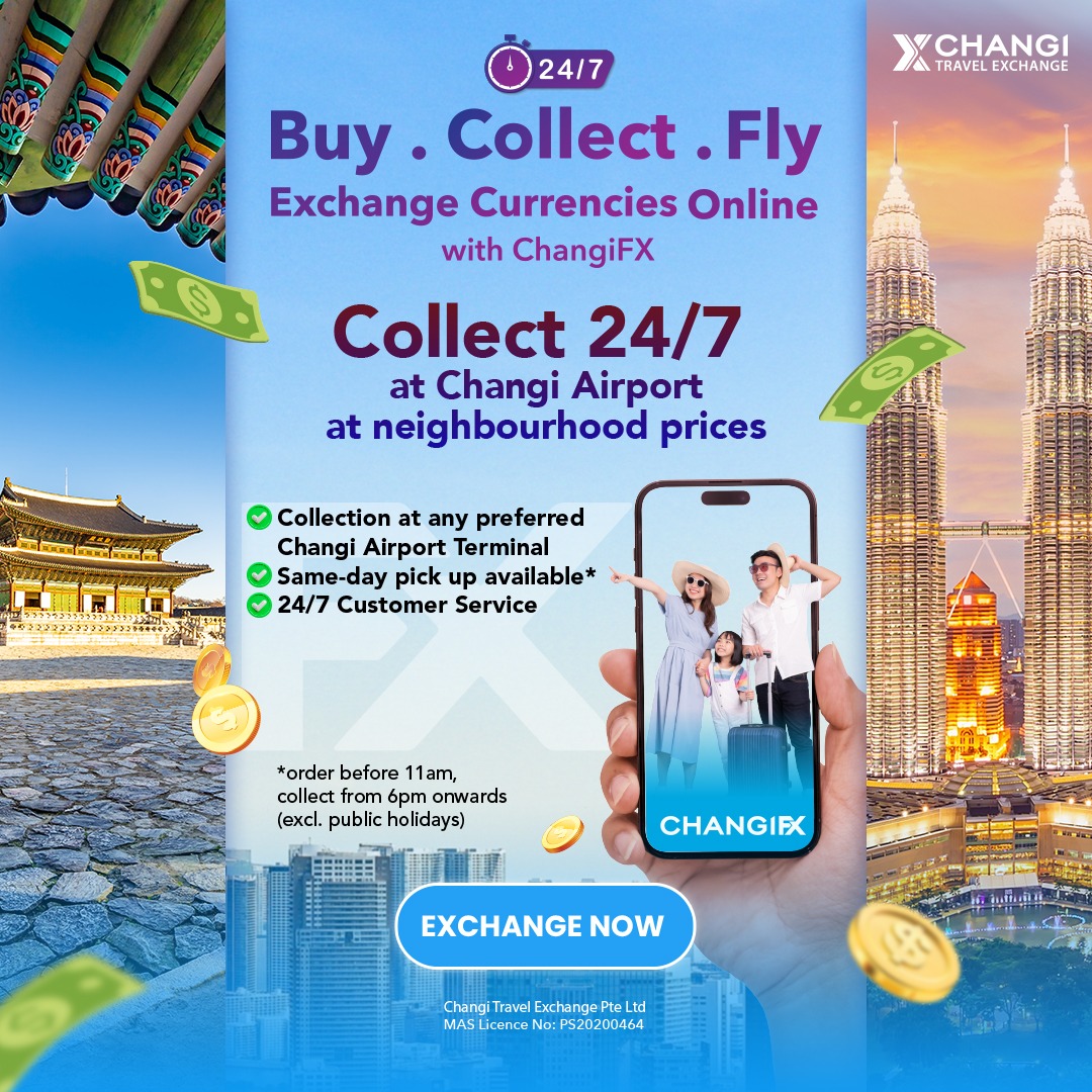 Changi - 💸 Lock in the Best Exchange Rates Before You Fly ️ Heading to ...