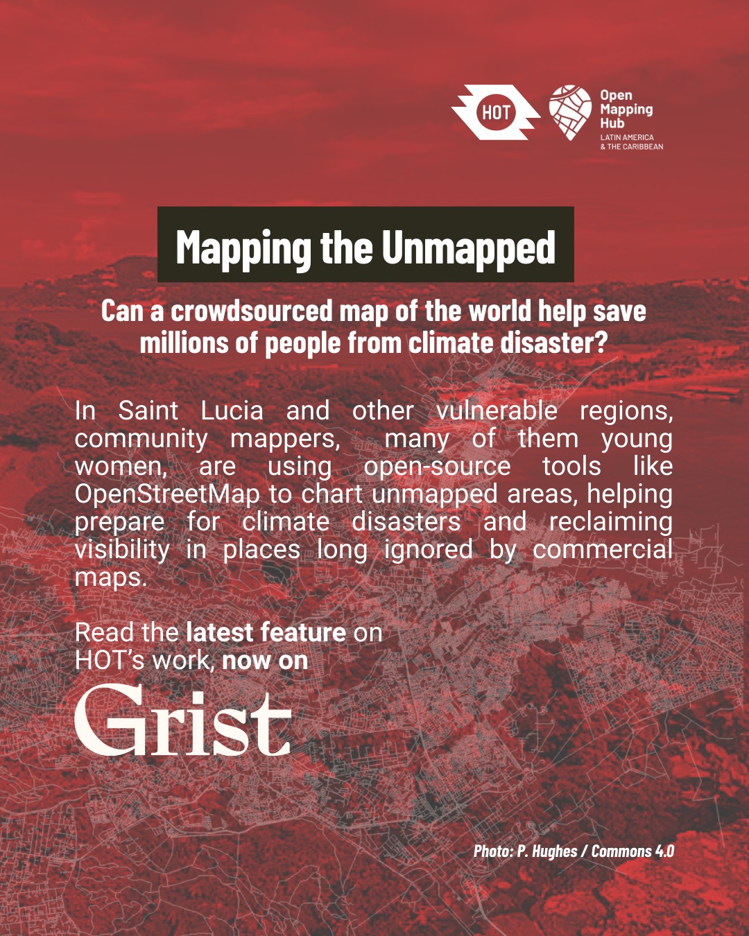 LAC - 🚨 Climate disasters hit hardest where maps are blank. From St ...