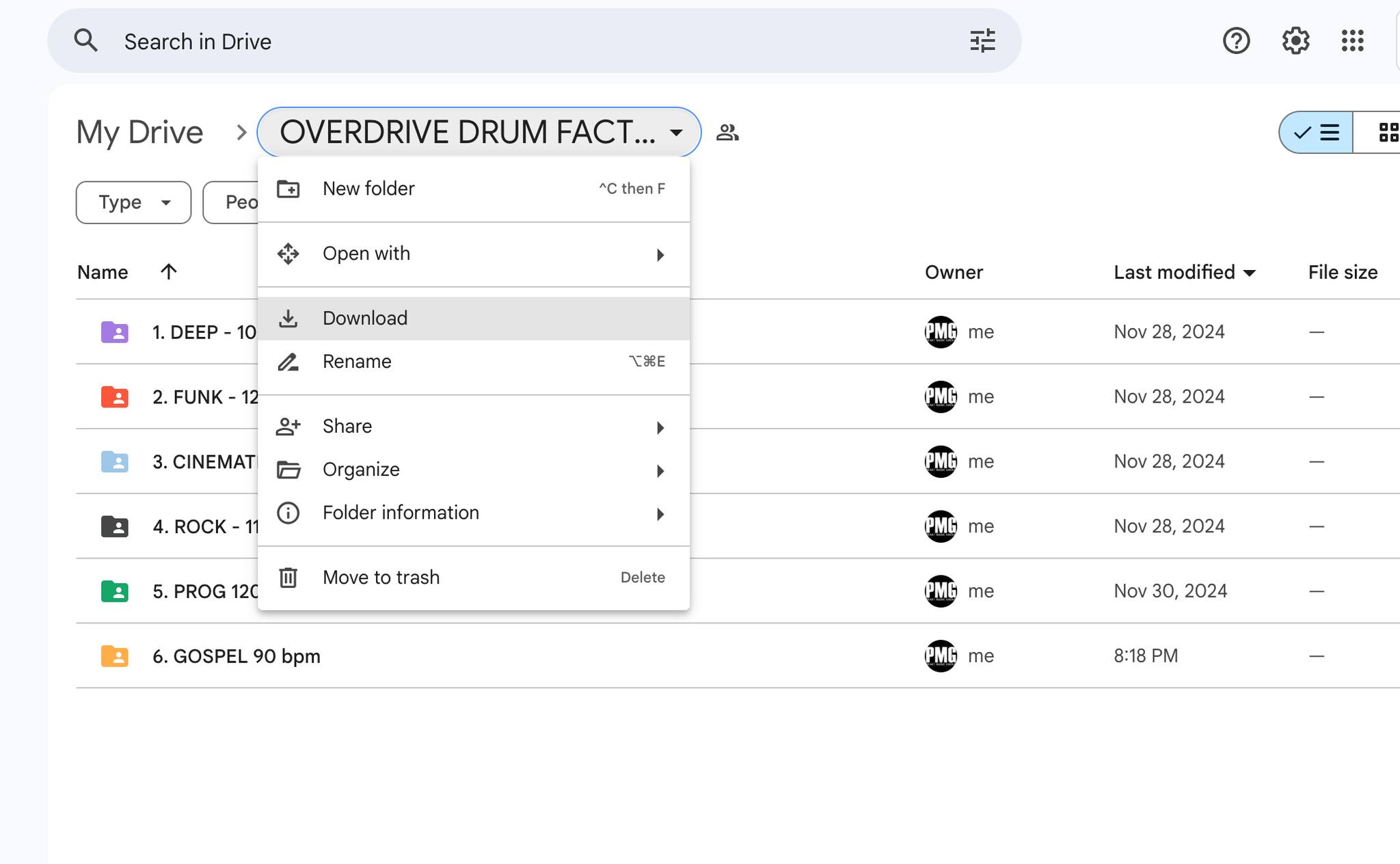 OVERDRIVE - วิธี download OVERDRIVE DRUM FACT 6 Backing tracks นะคะ ...