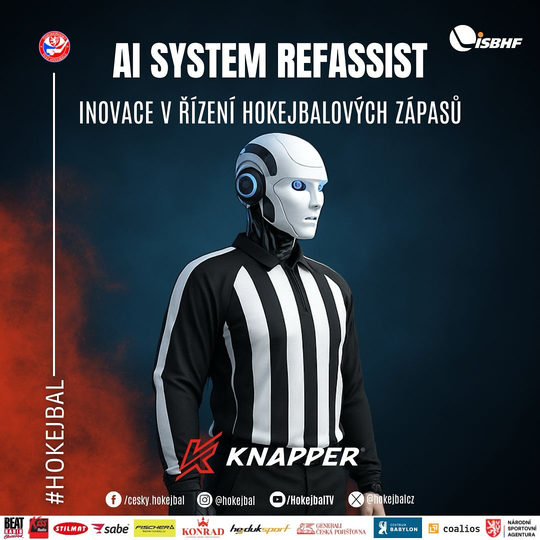 hokejbal - 🤖 AI systém RefAssist mění rozhodování v hokejbalu 🤖 📢 Od ...