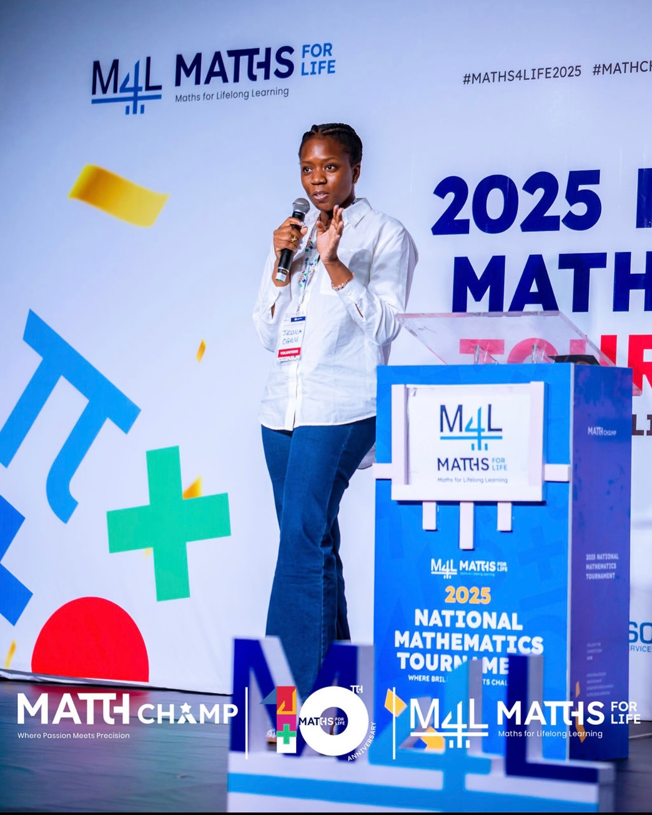 🎤 Spotlight on Jessica... - MATHEMATICS FOR LIFE FOUNDATION | Facebook