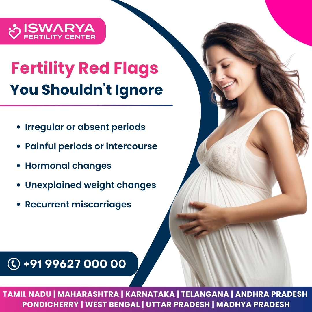 🌸 Fertility Red Flags You... - Iswarya Fertility Center India | Facebook