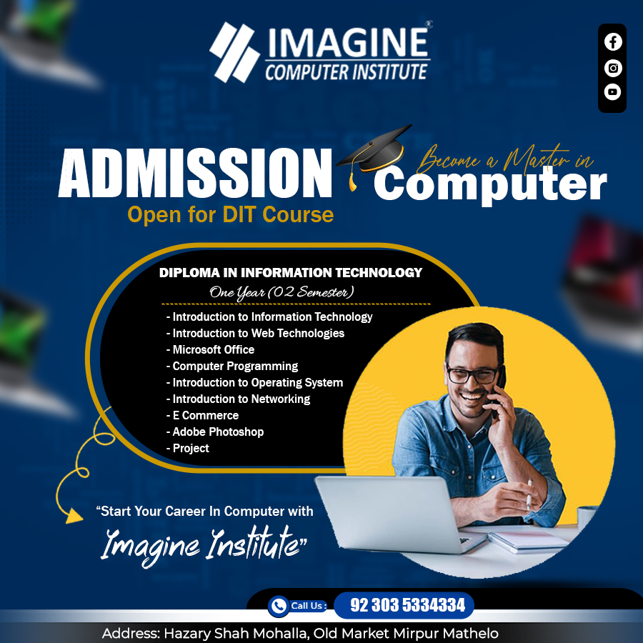 📅 Admissions Open Now! Unlock... - Imagine Computer Institute | Facebook