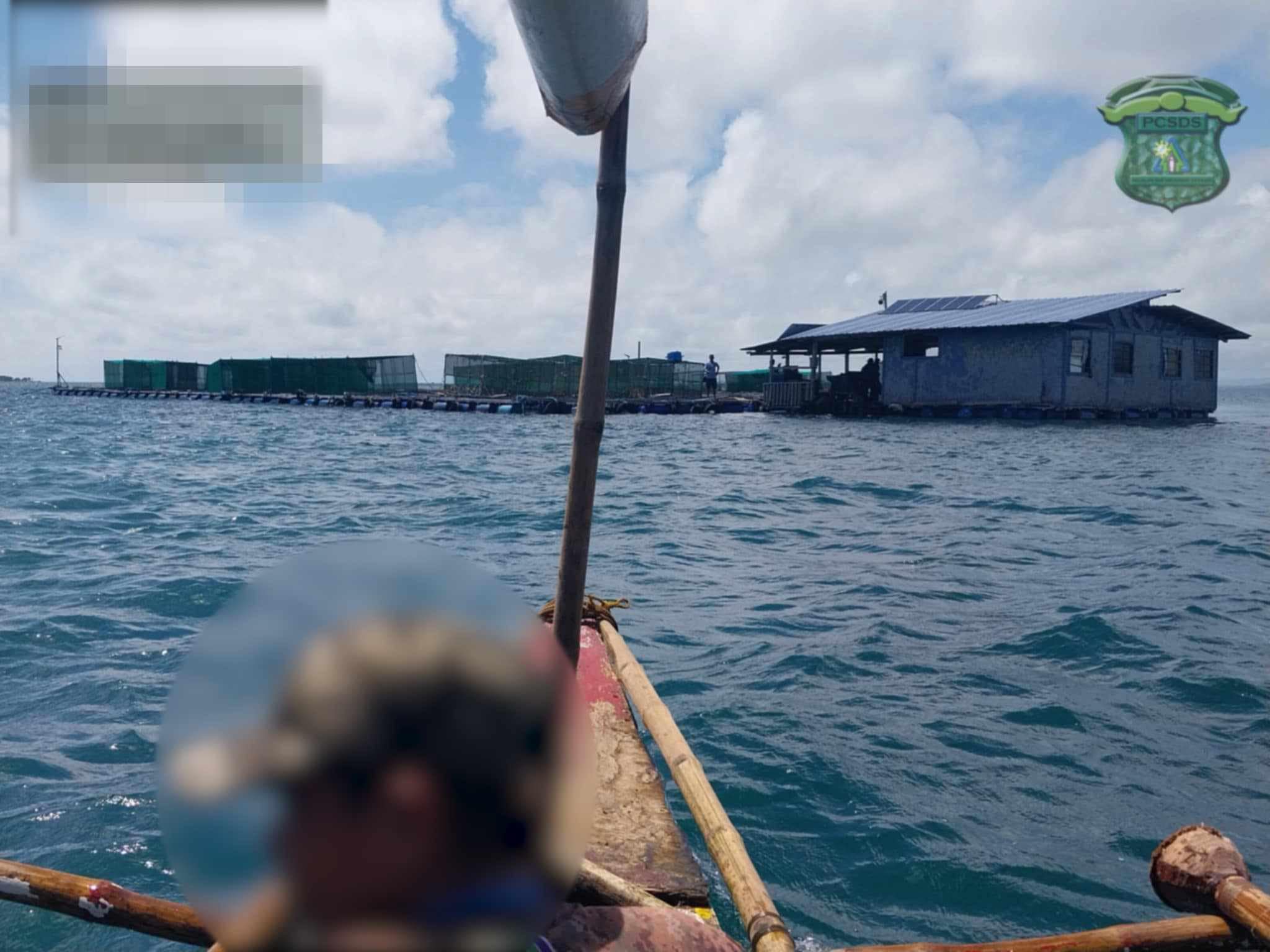 103.1 - LOBSTER FARM NA WALANG PERMIT, SINALAKAY NG PCSD; 1 CHINESE AT ...