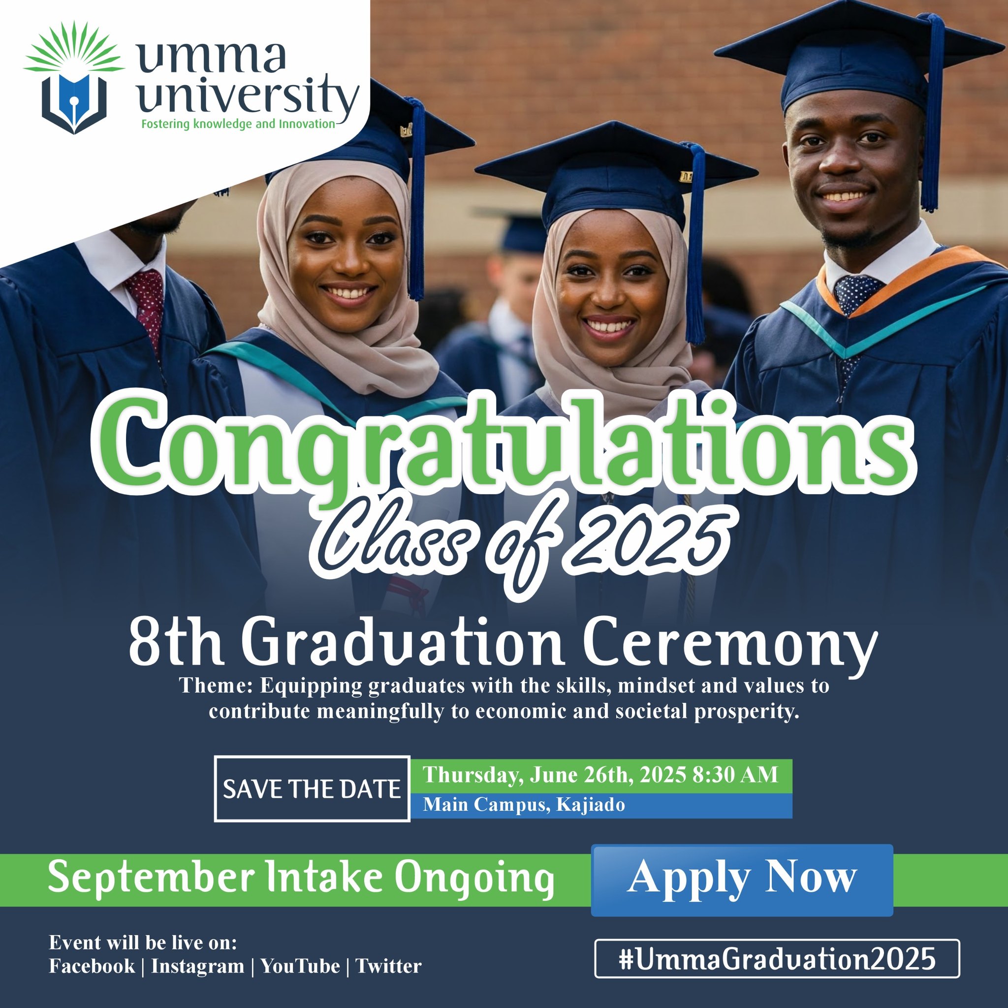 Umma - The Countdown Begins! Caps up, dreams high – Graduation 2025 is ...