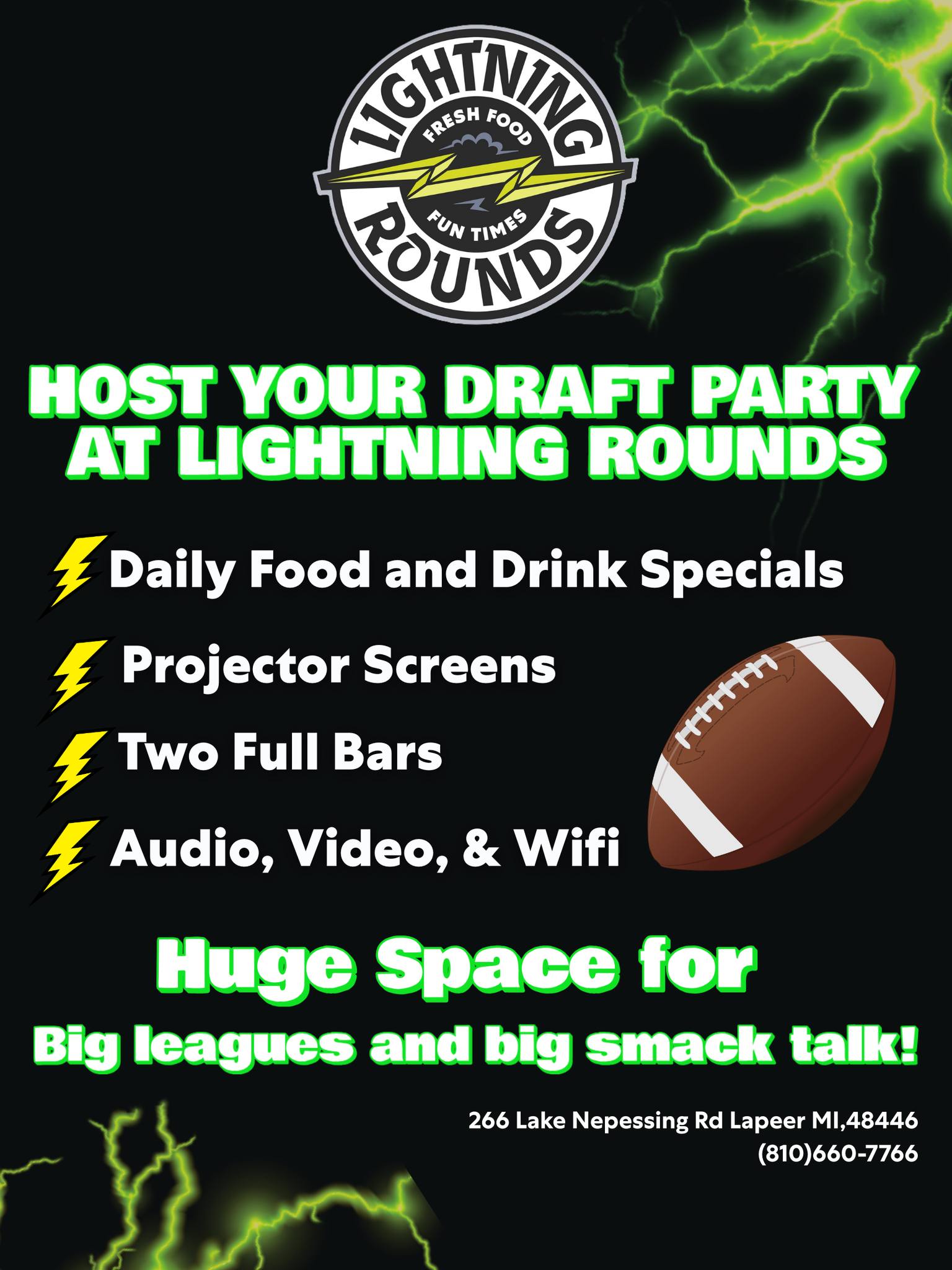 Lightning Rounds