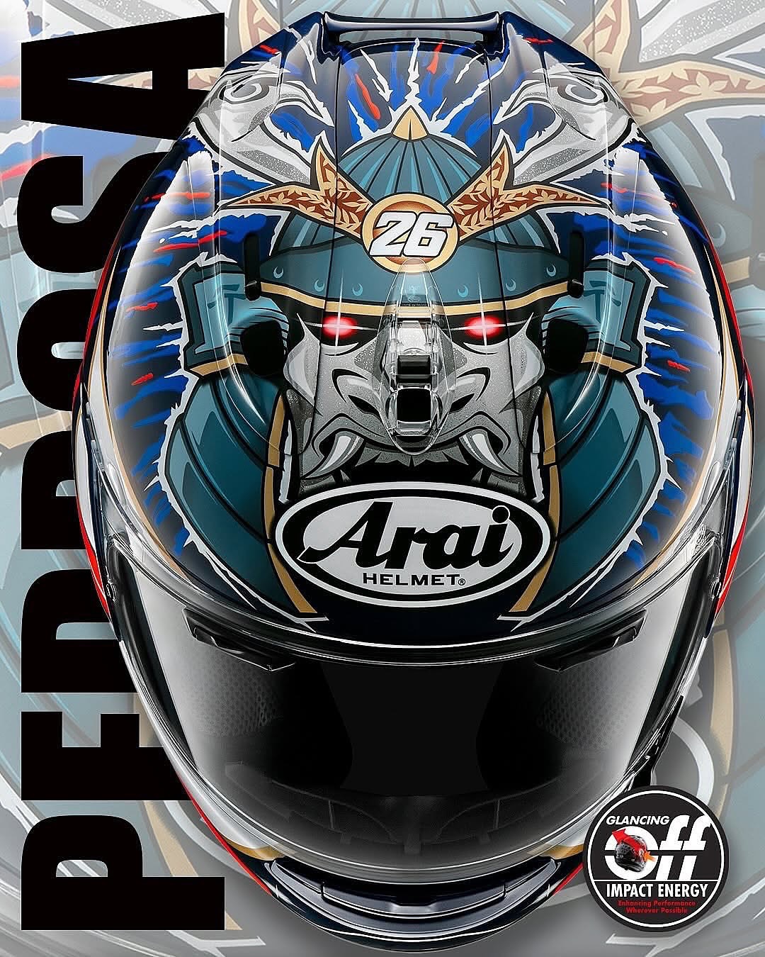 The Dani Pedrosa Spirit Gold RX-7V is one of our favourite MotoGP