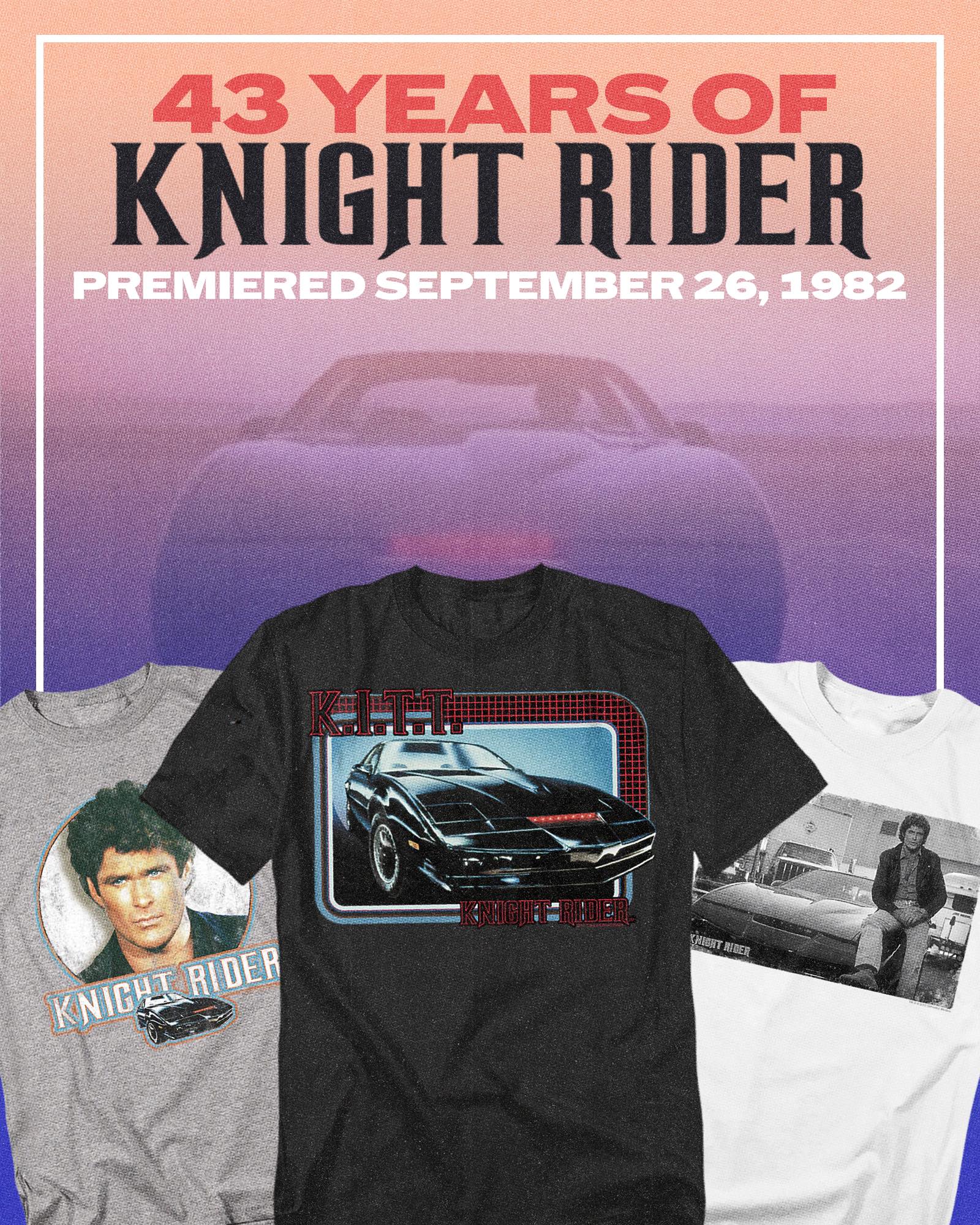 Rerun The 80s - Knight Rider turns 43 today, debuting on... | Facebook