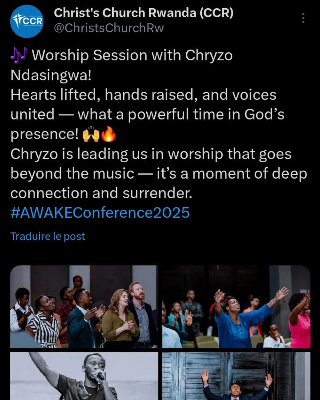 Christ's Church Rwanda (CCR) | Kigali