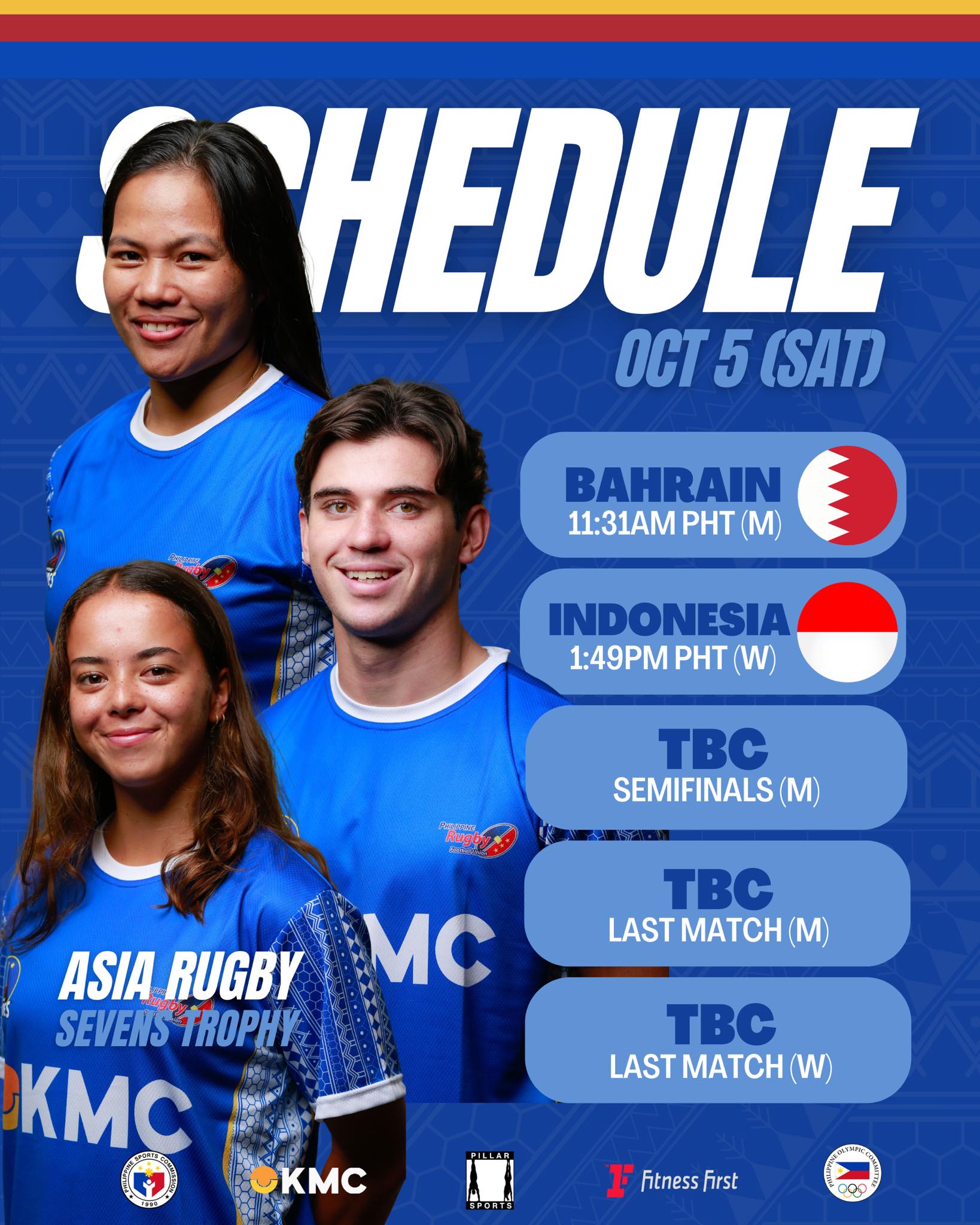 Philippine - ::: ASIA RUGBY SEVENS TROPHY: TEAM PH GAME SCHEDULE ...