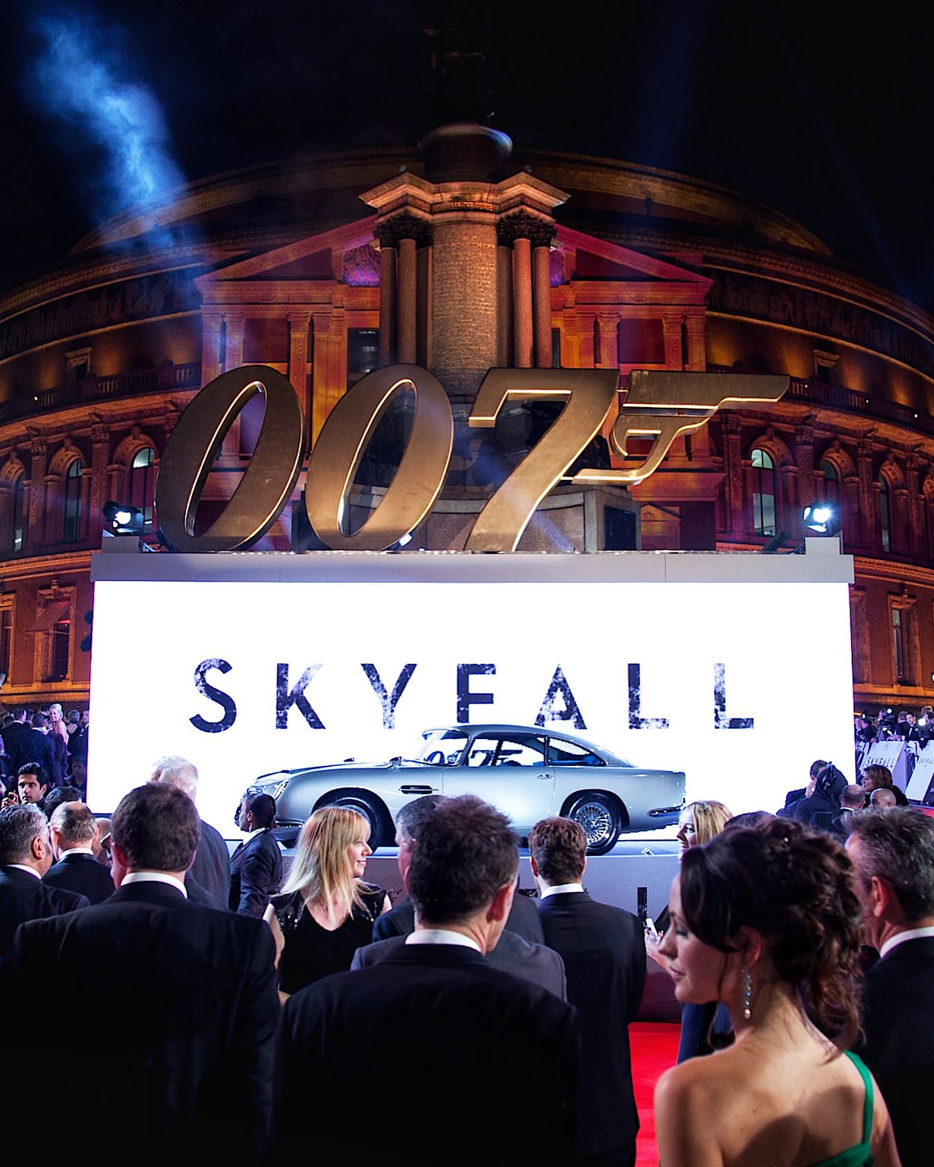 It's 11 years to the day that Daniel Craig stood on this landmark