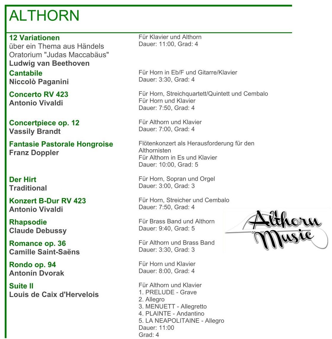 Althorn-music