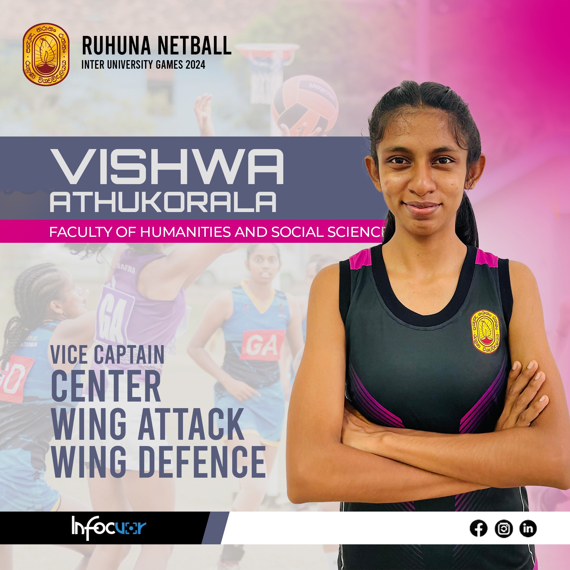 Infocuor - United in Motion 🏐💥 Introducing the Women's Netball Team of ...