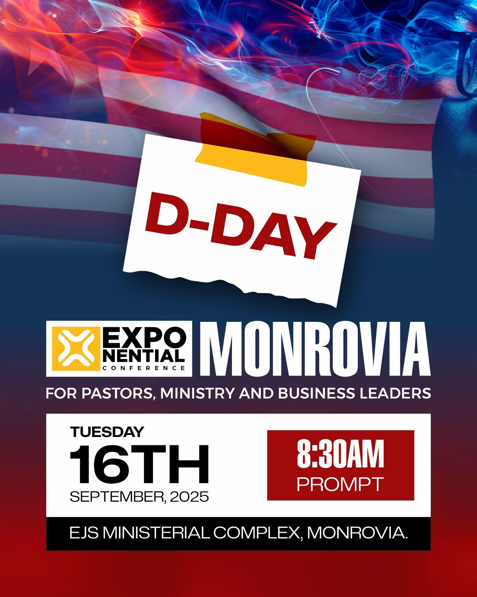 Life - 🔥 It’s D-DAY, Monrovia! 🔥 The wait is over — Exponential ...