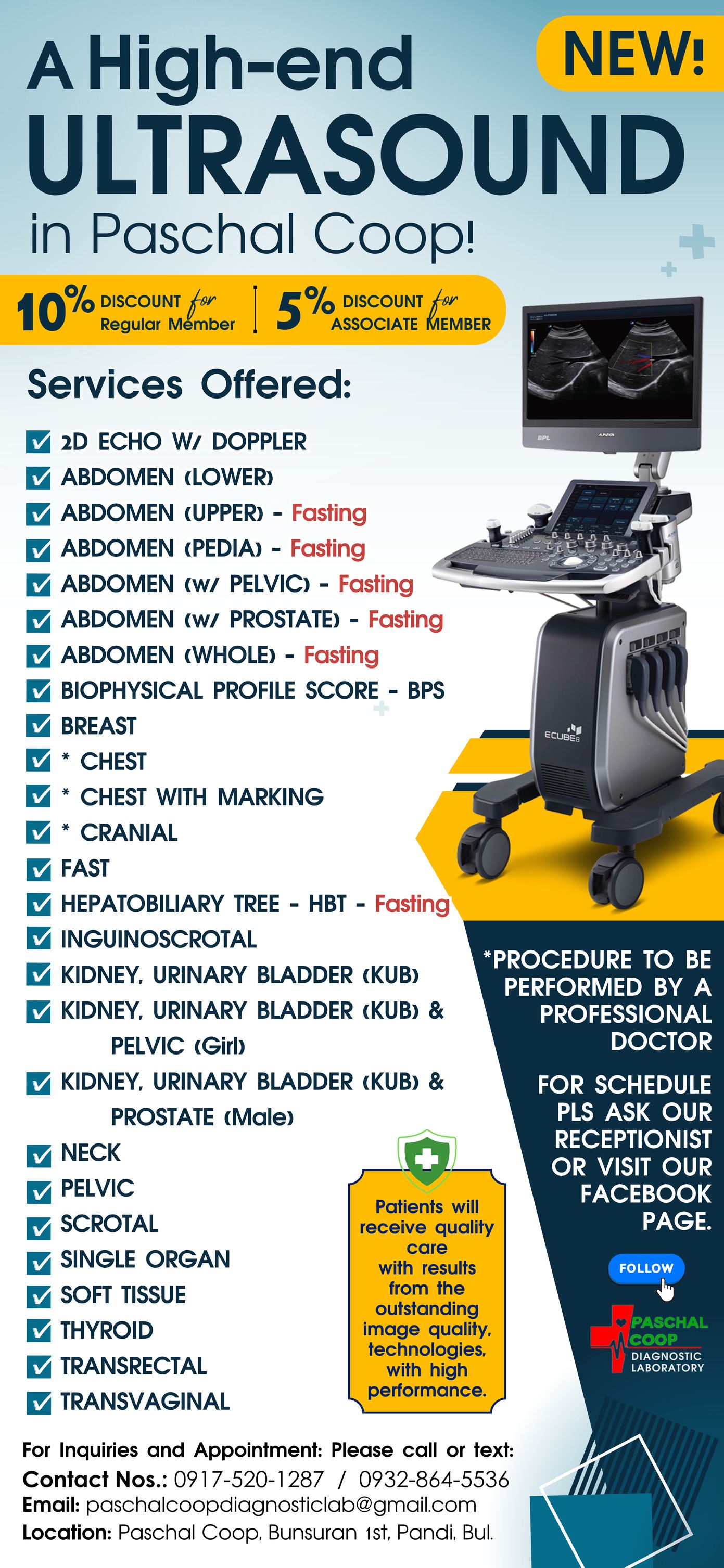 Paschal Coop Diagnostic Laboratory | Pandi