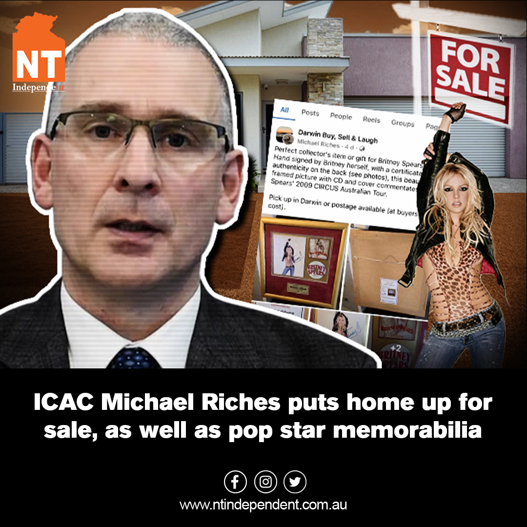 NT - Anti-corruption commissioner Michael Riches has put his $1.2 ...