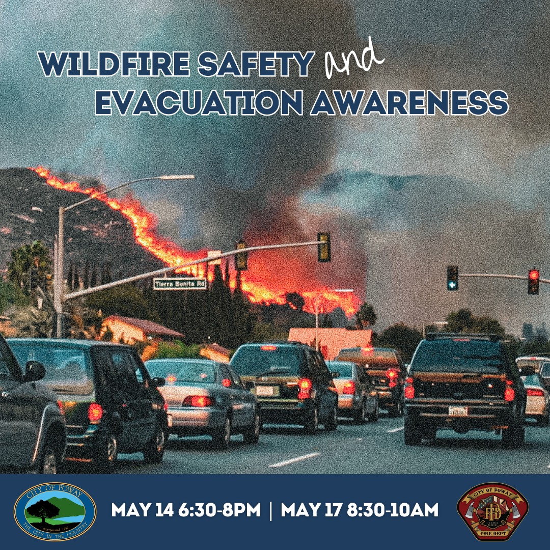 City - Wildfire is a part of Poway’s natural ecology as the city’s ...