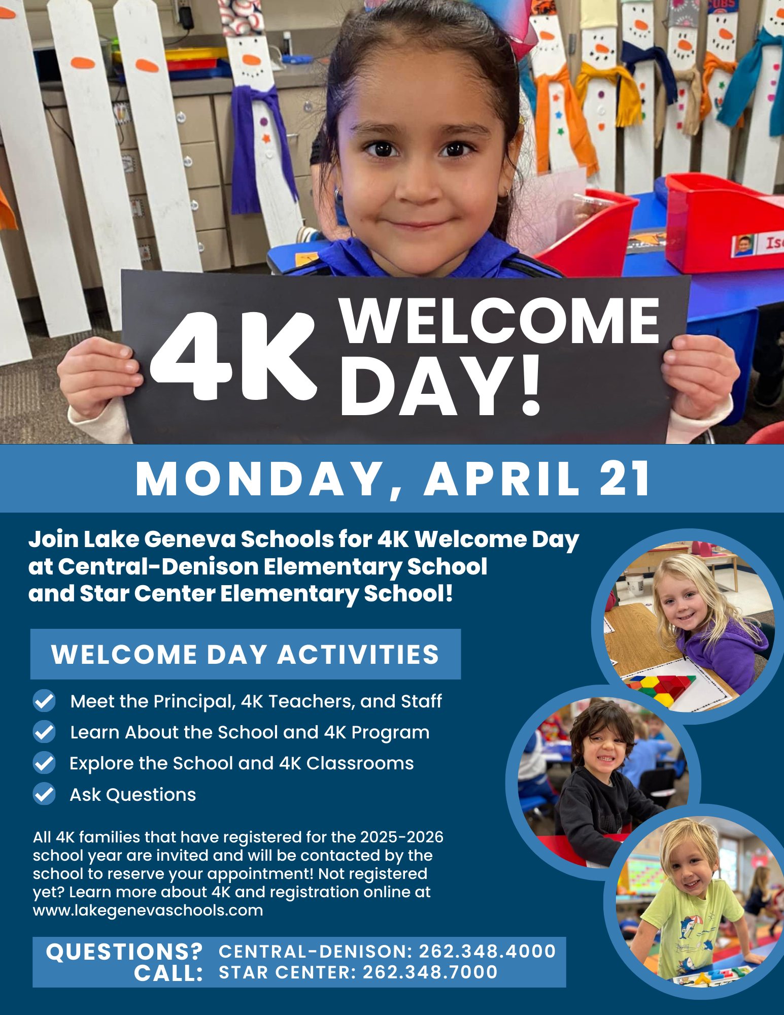 Do you have a 3 or 4... - Central-Denison Elementary School | Facebook