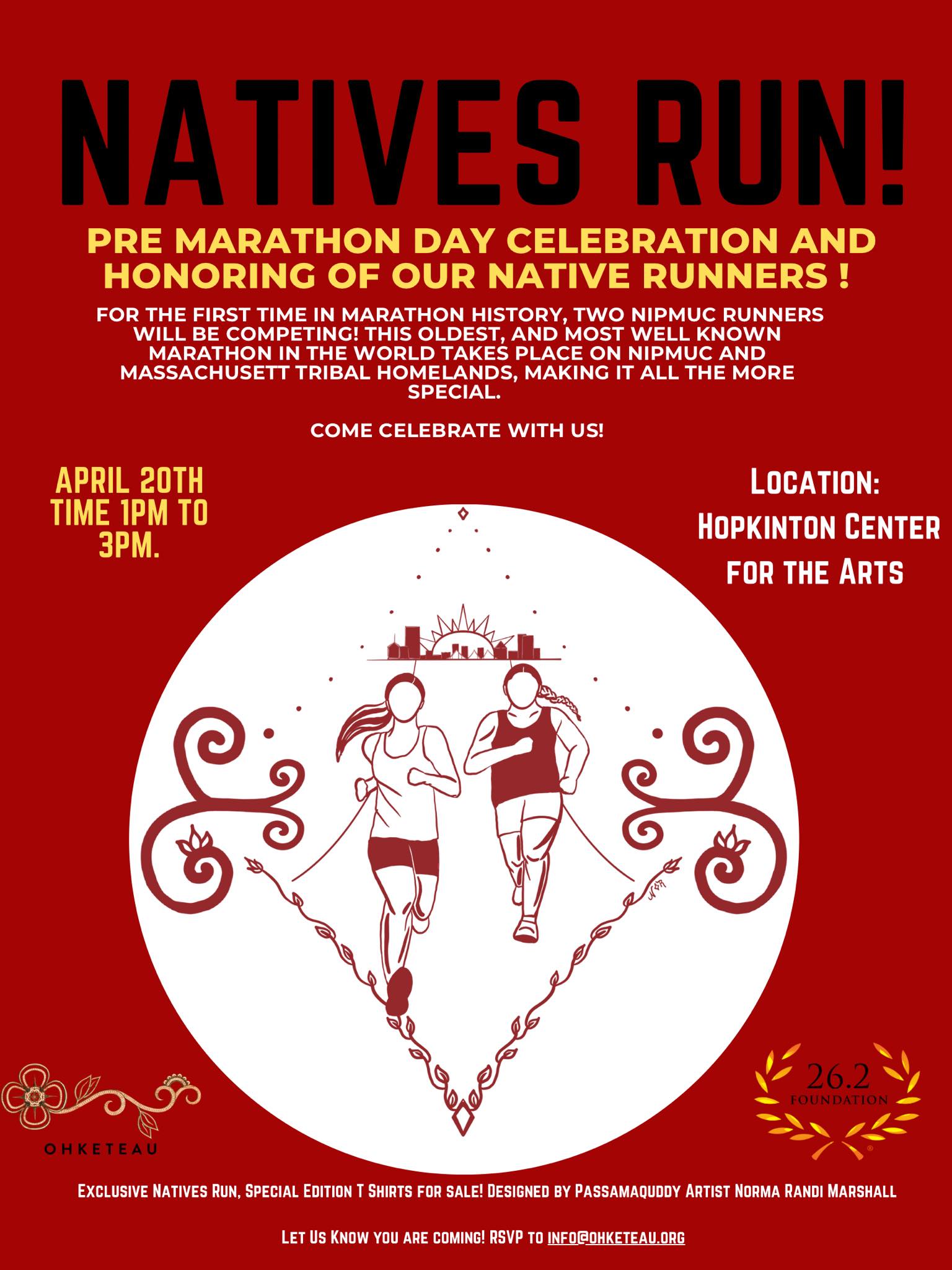 Ohketeau - 🏃🏽‍♀️APRIL 20🏃🏽 Come and celebrate our Marathon Runners with ...