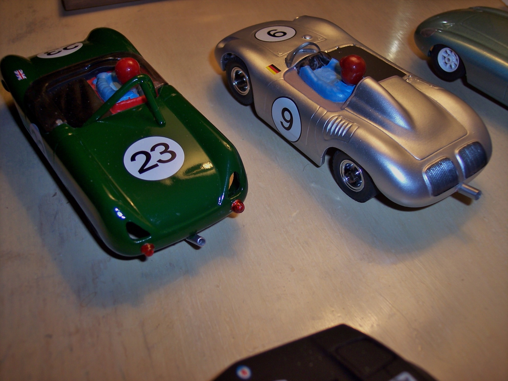 Eldon Lotus 23 model car with modern chassis