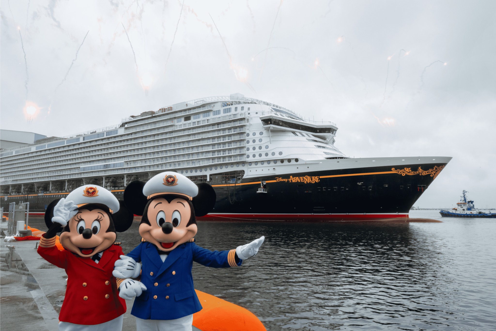 Disney Adventure ship's maiden voyage update