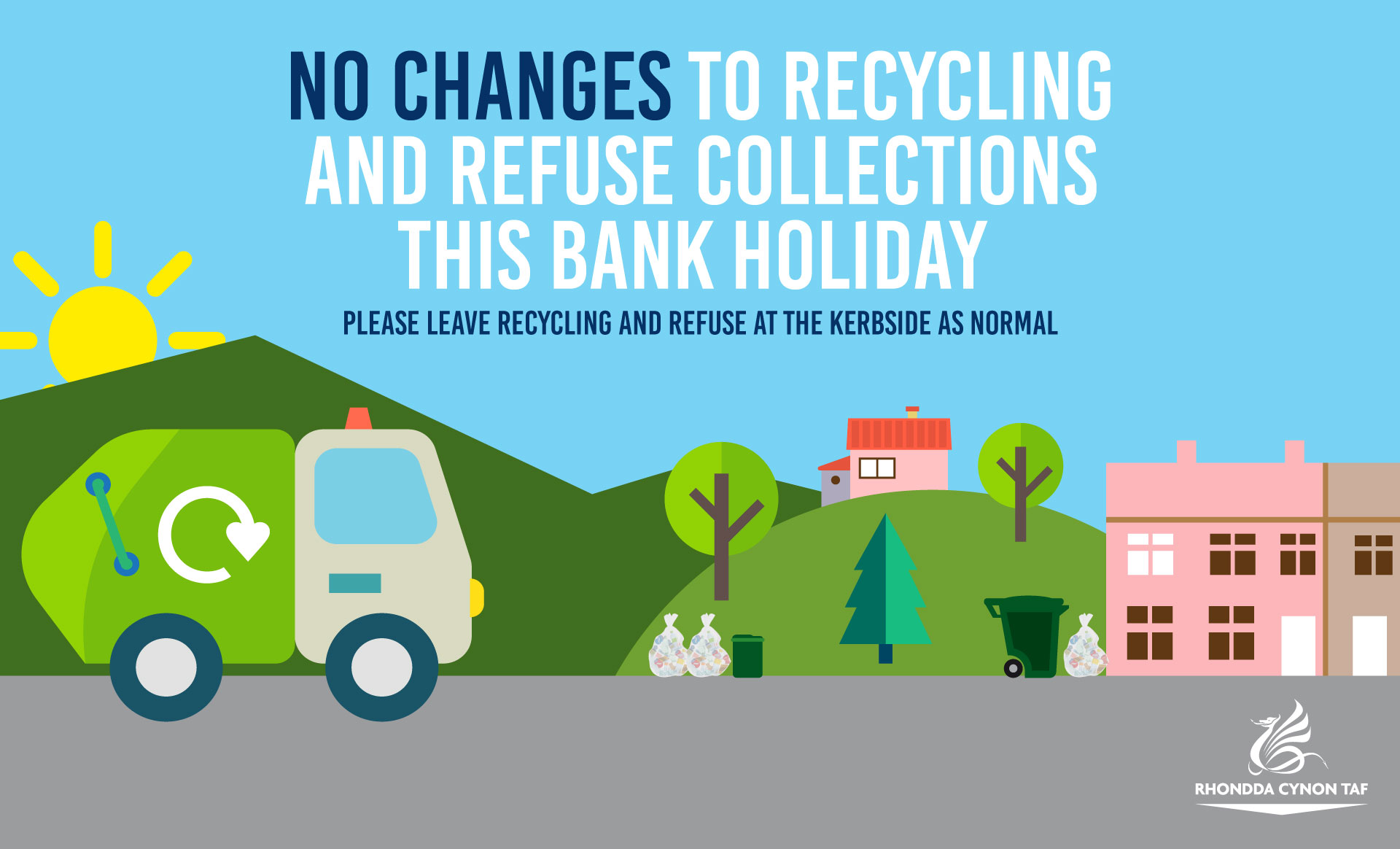 Rhondda - ♻️ Remember there's NO CHANGE to #Recycling & Waste ...