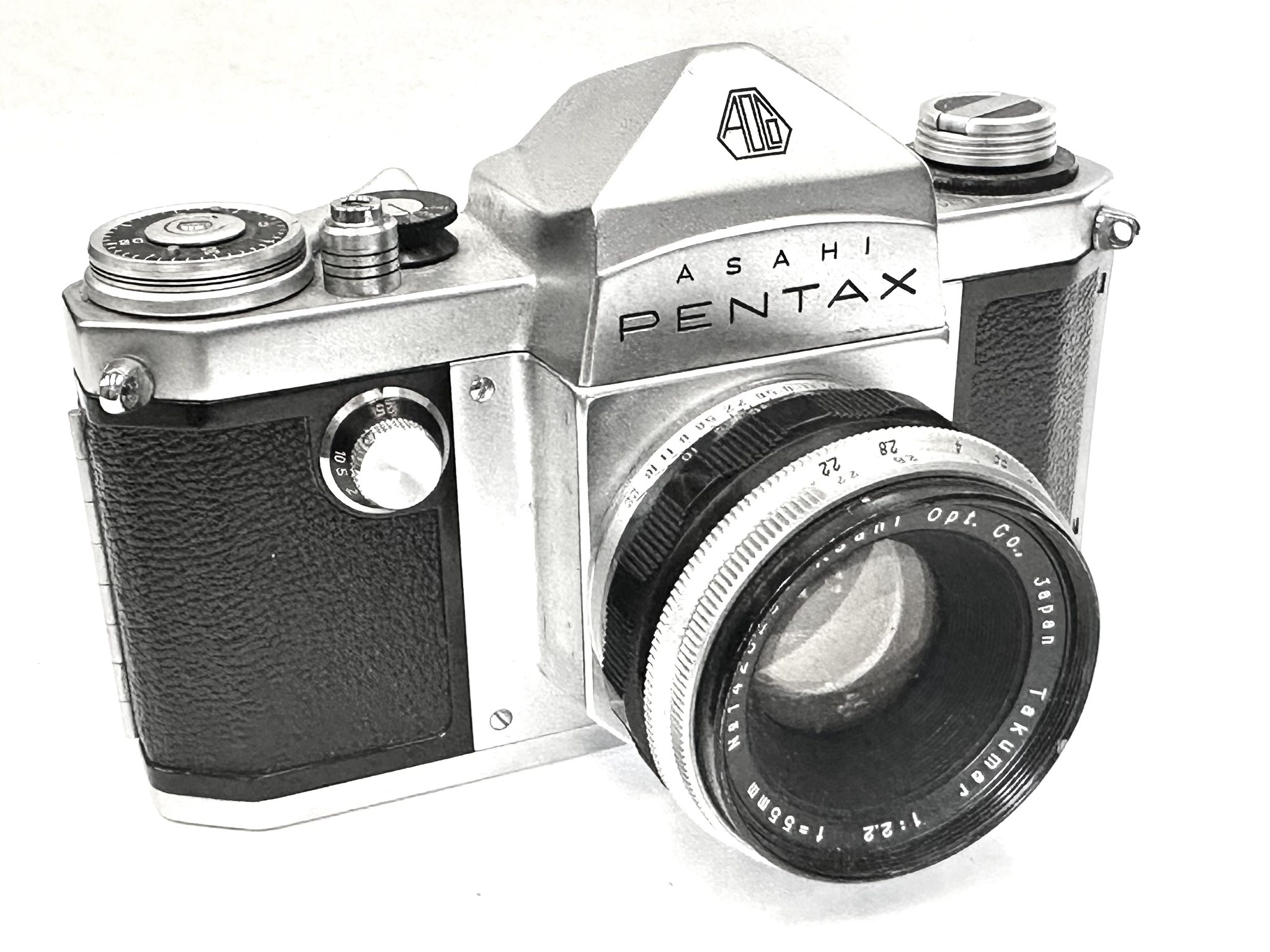 Asahi Pentax 1957 camera with 58mm f2.4 Takumar lens