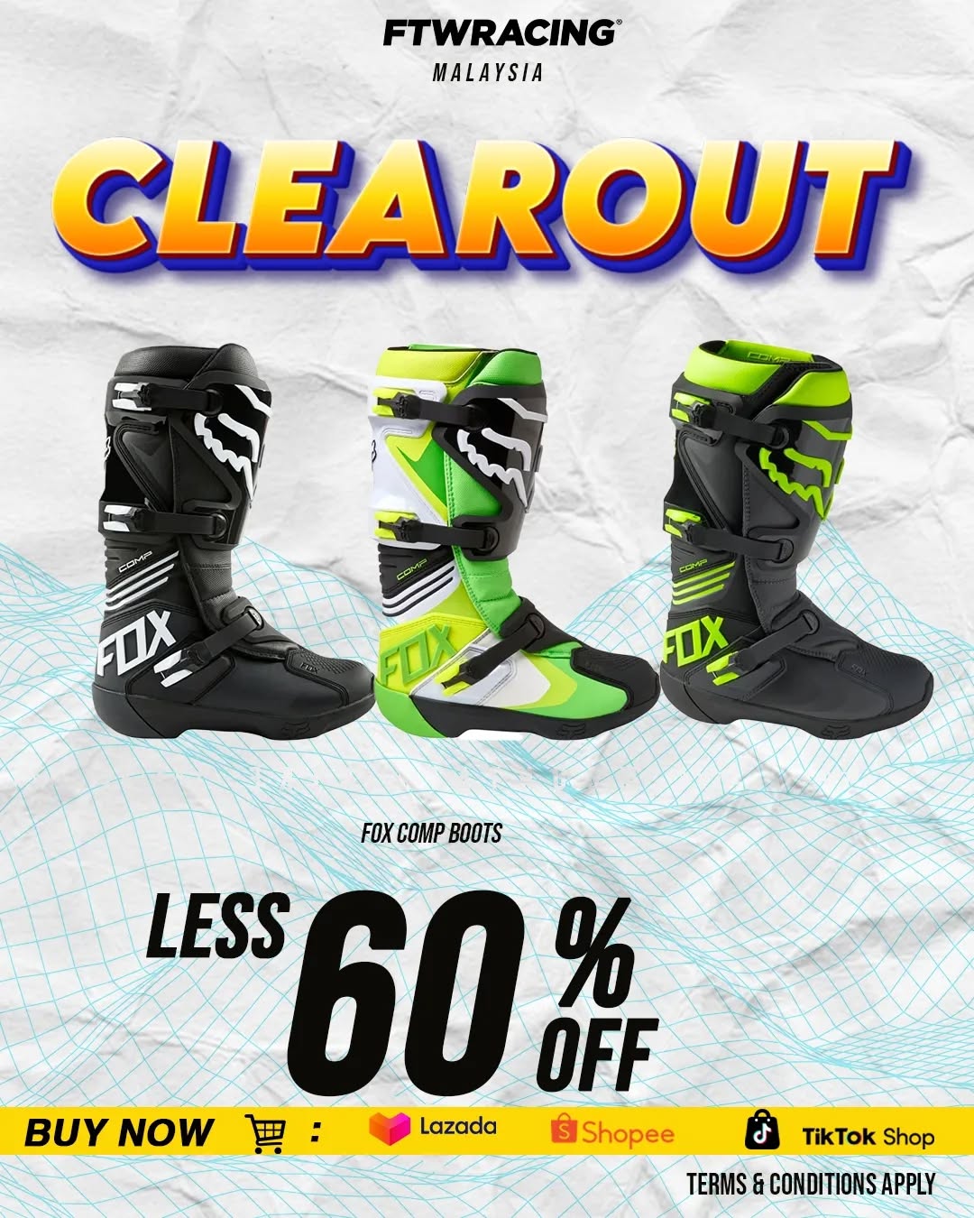 FTW Racing - The Clearout items are now available on... | Facebook