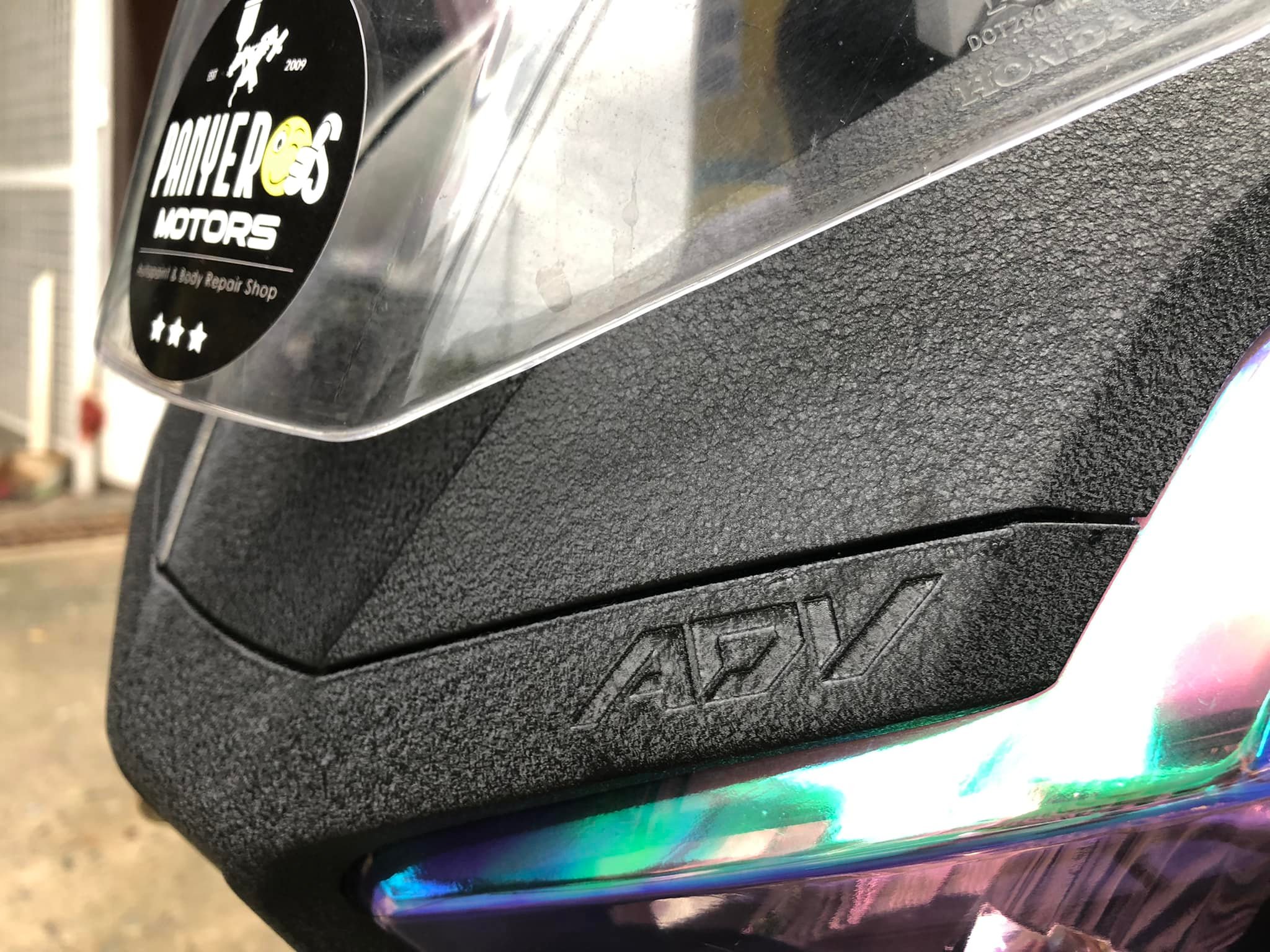 HONDA ADV 150 BLACK TEXTURE PAINT - 𝙋𝙖𝙣𝙮𝙚𝙧𝙤𝙨 𝙈𝙤𝙩𝙤𝙧𝙨 𝙥𝙖𝙞𝙣𝙩 𝙨𝙝𝙤𝙥