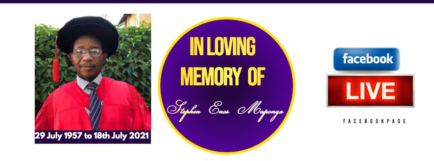 In Loving Memory of Stephen Enos Maponga