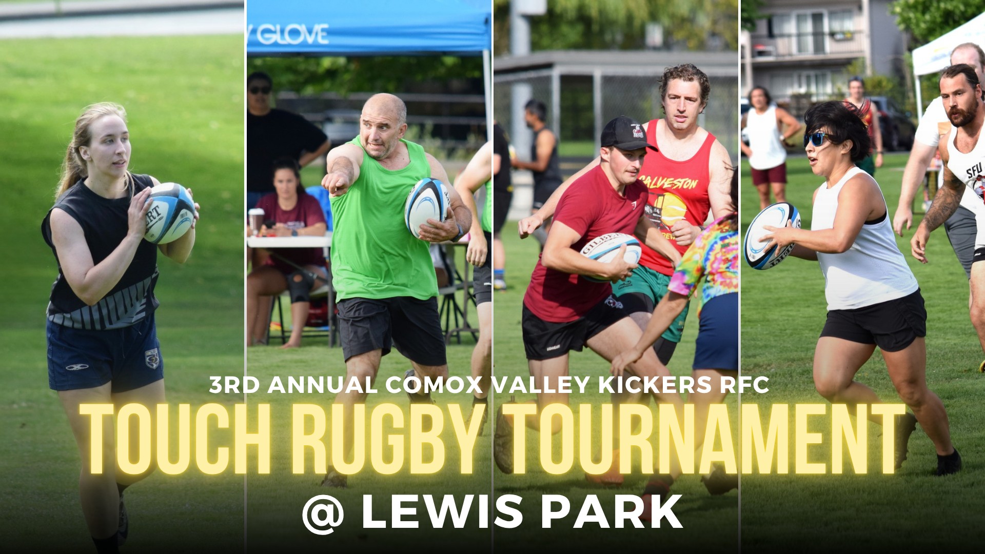 Comox Valley Kickers RFC Co-Ed Touch Rugby Tournament